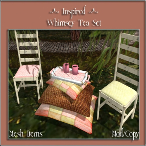 ~_~ Inspired ~_~ Whimsey Tea Set for Fab4
