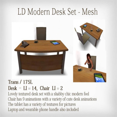 L'aize Dayz - Modern Desk Set