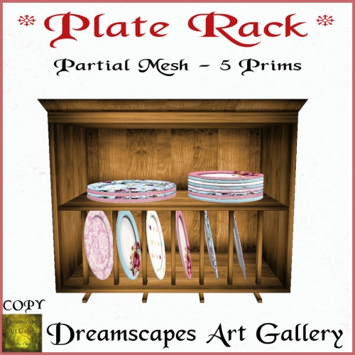 _Plate Rack_ - Dreamscapes Art Gallery